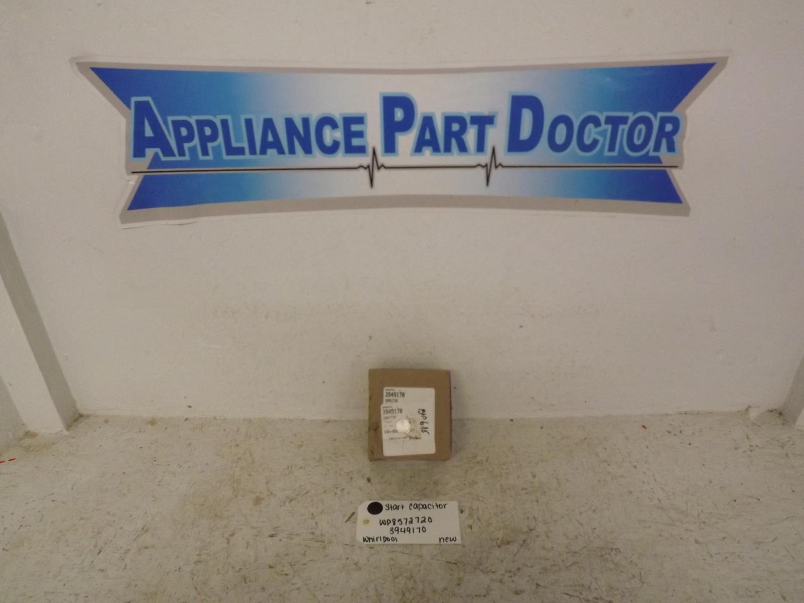 Whirlpool Washer WP8572720 3949170 Start Capacitor New Whirlpool Washer WP8572720 3949170 Start Capacitor New